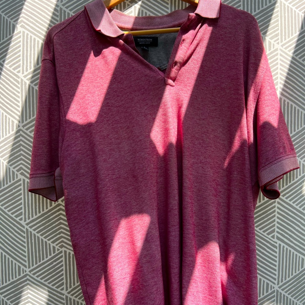Nordstroms pink polo large